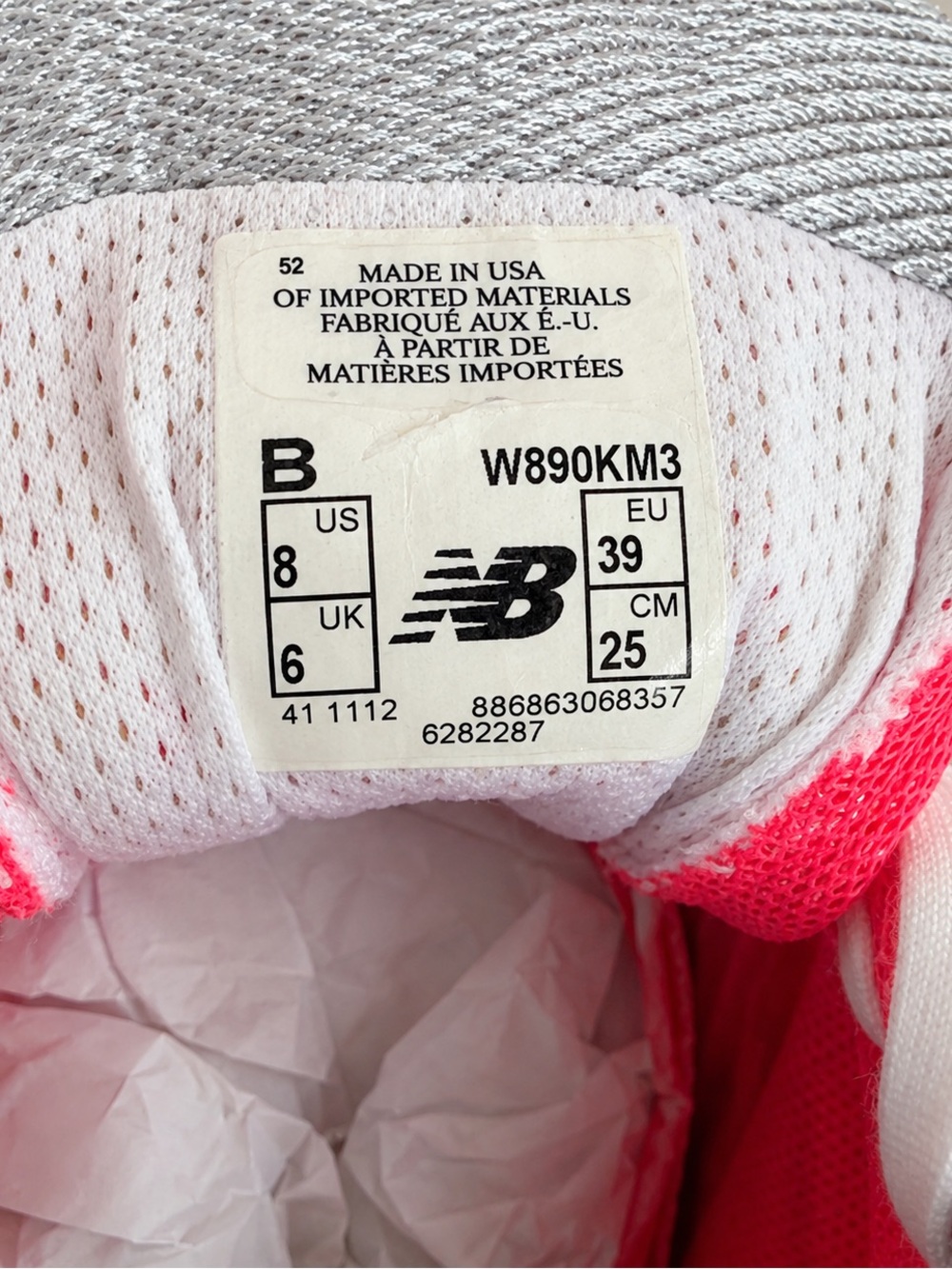 New Balance 890 Women’s Susan G. Komen REVlite Barringer Running Shoes Sz 8 - Picture 5 of 5